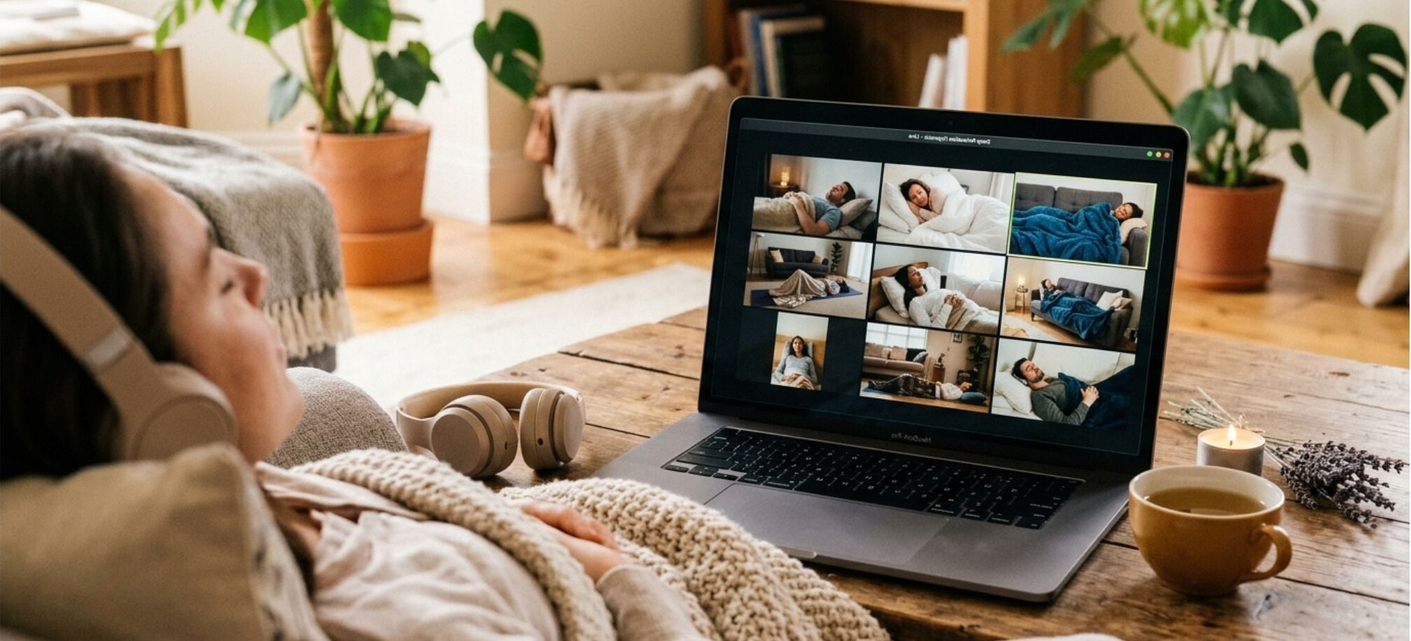 Hypnose Stressreduktion Berlin – Online-Sitzung bequem von zu Hause aus